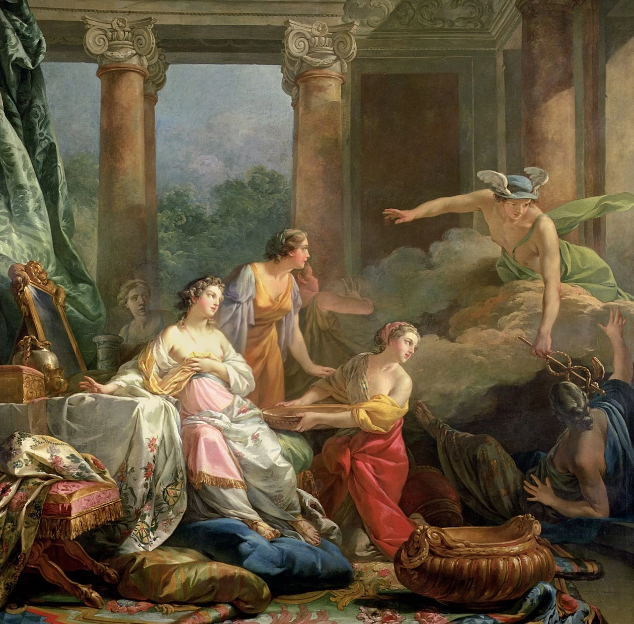 Mercurio, Erse e Aglauro, 1763 - Museo del Louvre, Parigi